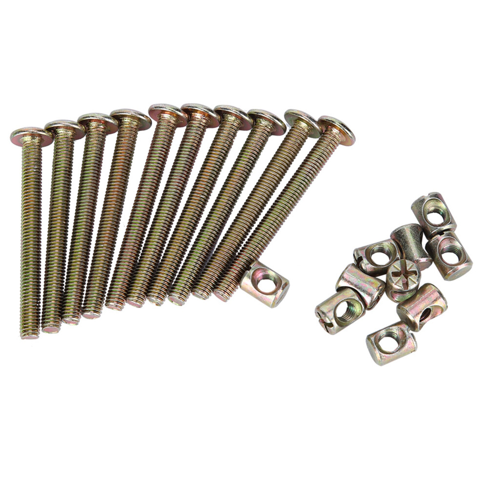Furniture Joint Connector Bolt Screws Cap Nut Set