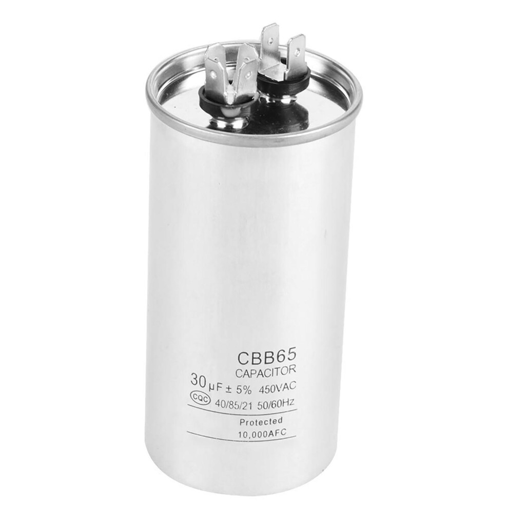 CBB65A‑1 30uF AC 450V Cylindrical Motor Capacitor