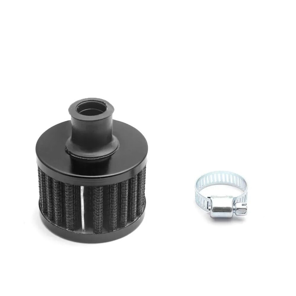 Motorcycle Air Filter Universal 12Mm Breather Filter For Carburettor Intake Compatible With Various Models Black 6038364975881