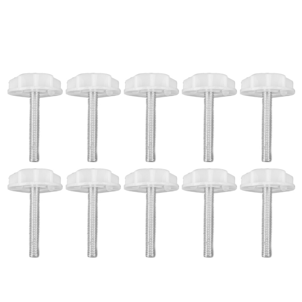 10Pcs Leg Levelers Leveling Foot Adjustable Pp 8320539577319