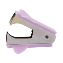 Staple Remover Portable Tool for School Office Use, Purple Color, Compact Design and Easy Grip