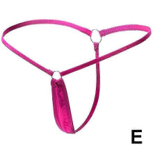 (XL, Rose Red) Sexy Thong Thin Strap Women S Panties Exotic Lingerie T Back Ladies Thongs Low Waist Micro Mini G-string Female Underwear