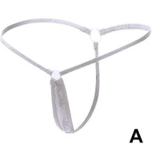 (M, White) Sexy Thong Thin Strap Women S Panties Exotic Lingerie T Back Ladies Thongs Low Waist Micro Mini G-string Female Underwear