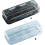 Transparent Double-Layer Pen Case for Standardized Storage, Black Color, Exam-Specific Design, Versatile Organization 3
