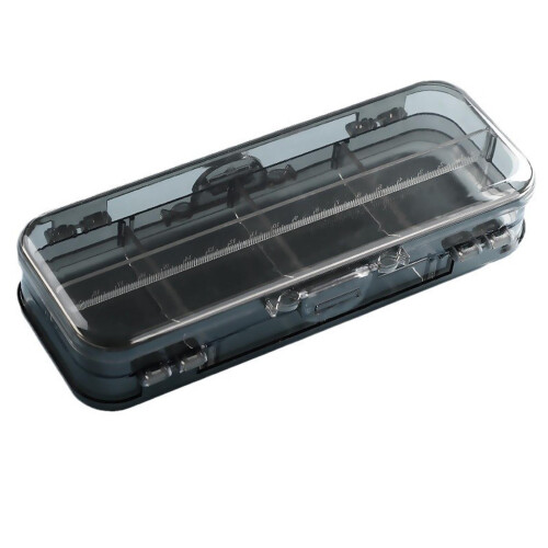 Transparent Double-Layer Pen Case for Standardized Storage, Black Color, Exam-Specific Design, Versatile Organization