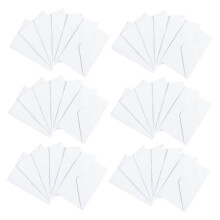 White Business Envelopes Pack of 50 Self-Adhesive Invitation Card Envelopes for Events Photos Letters 4.25 x 6 Inches