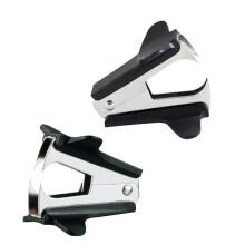 Hand Staple Remover Tool - Heavy Duty Black Staple Remover for Paper Clips, Nails, and Fasteners, 6-Pack