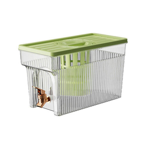 Cold Kettle with Faucet 3L PET Refrigerator Water