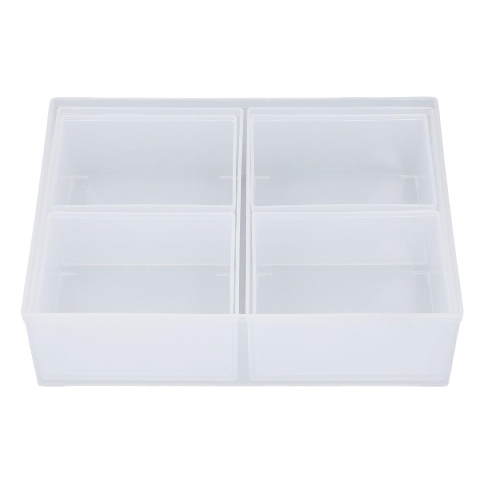 Storage Box, Multifunctional Plastic Organizer, Easy to Clean, Stackable Tool Storage Solution, 12L Size-image-OPC-PK826PB-NEW