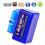 (pour broche bm20) Mini câble de connecteur Bluetooth OBD2 ELM327 V2.1 pour diagnostic de scanner de 2