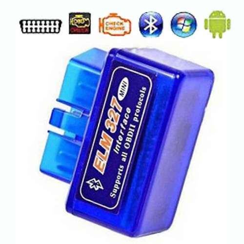 (pour broche bm20) Mini câble de connecteur Bluetooth OBD2 ELM327 V2.1 pour diagnostic de scanner de 1