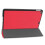 Shockproof iPad 9 2021 Case - iPad 8 2020 Case - Tablet Case with Tri-fold Stand - Red 2