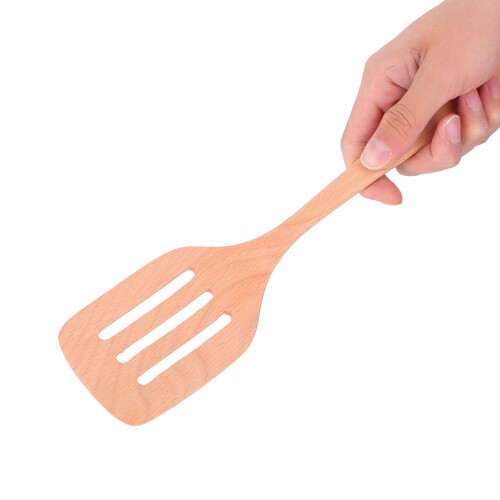 2 Stück Holzspatel-Set, Antihaft, Hitzebeständig, 30,5x7,7cm 2