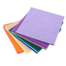 40 Stück bunte gewebte Stoffquadrate 15x15cm DIY Nähzubehör