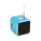 Tera Mini Portable Speaker Digital Speaker with FM Radio Function SD Card SlotTF USB for Smartphone 2