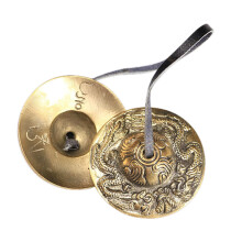 Tibetan Tingsha Bowl for Meditation and Yoga, Multicolor, Handmade, Tibetan Bells, Percussion Instrument