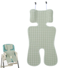 Stroller Gel Cooling Pad for Babies, Foldable Infant Cooler Mat, Compatible Baby Car Seat and Dining Chair Cooling Pad in Green