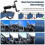 Multifunctional Car Phone Holder, 360 Degree Rotation Universal, for Dashboard, Compatible with Mobile 4