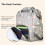 Waterproof Baby Diaper Bag Backpack Large Capacity with Changing Mat, Fixed Handles on Strollers Unisex 2