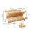 Marchelec Folding Dish Drainer with 2 Tier Bamboo Storage Rack for Kitchen 2