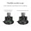FANAUE Car mobile phone holder Mount GPS Suction Windshield Twist-Lock Composite Suction Cup Base with 4