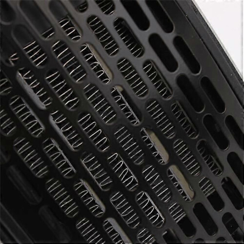 Calefactor portátil - Calefactor práctico - Cerámico - 350 W - Programable - Negro 2