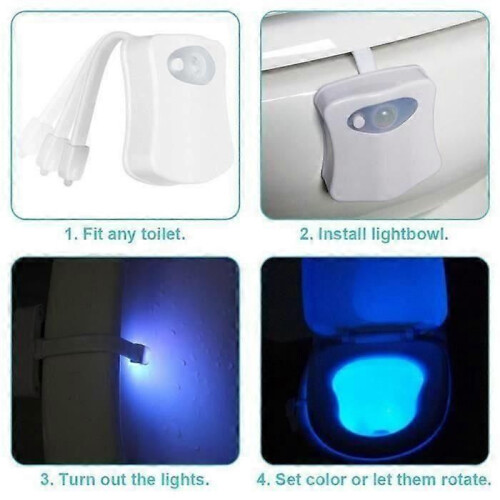 Toilet Light - KING - Mokiro - LED - 8 Colors - Motion Sensor 1
