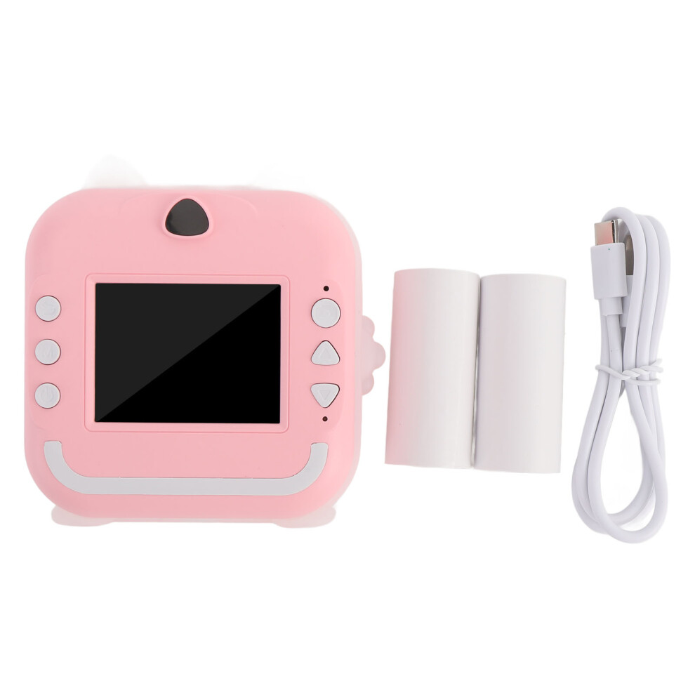 1080P Instant Print Camera With Print Paper 48Mp Pink 8320539579245