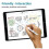 Stylus Touch Pen for iPad - Rechargeable Capacitive Stylus with Slim Tips and Replaceable Cap Universal 2