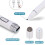 Stylus Touch Pen for iPad - Rechargeable Capacitive Stylus with Slim Tips and Replaceable Cap Universal 3