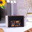 Letter Holder Black Desktop Organizer, Vertical File Rack for Mail, Postcards & Brochures, Tabletop Storage Solution 5