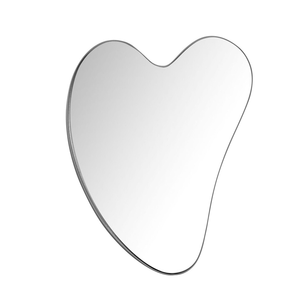 Practical Stainless Steel Sha Face Tool for Skin Tightening, Muscle Relaxation, and Smoother Skin