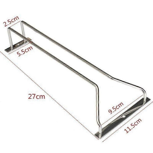 TEMPSA 28CM Glashållare i rostfritt stål Lagring Stemware Rack Cup Vinställ 2
