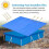 Rectangular Pool Cover - Rectangular Pool Cover - Protective Cover for Pool (Blue) 2