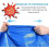 Rectangular Pool Cover - Rectangular Pool Cover - Protective Cover for Pool (Blue) 3