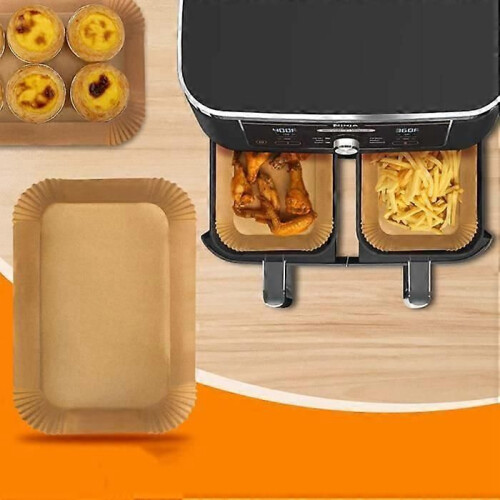 Ninja engångspappersfoder - 100 stycken - Non-stick - För Air Fryer - Lätt att använda 2