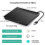 External CDDVD Drive - AUDBURN - USB 30 - DVD Burner - Portable Recorder - Black 4