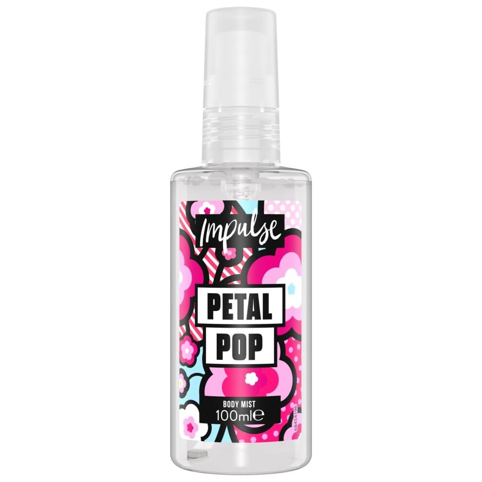 Impulse Petal Pop Made With 100% Pcr Plastic Body Mist Deodorant 100Ml