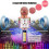 Microfono Karaoke Wireless, Microfono Karaoke Bluetooth Portatile con Luci LED per Feste 4