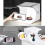PULUZ Softbox Light Box with 6 Backdrops and Photography Cable - TOMTOP 2