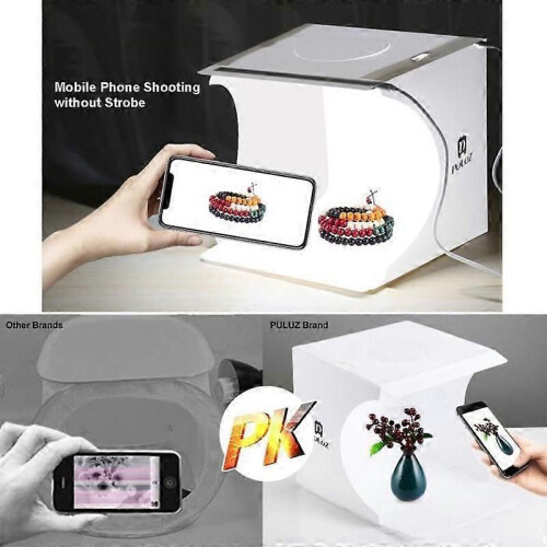 PULUZ Softbox Light Box with 6 Backdrops and Photography Cable - TOMTOP 1
