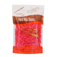 Wax Beads for Hair Removal for All Skin Types, Strawberry, Paperless Epilation Pellets, Beauty Tools for Legs and Arms