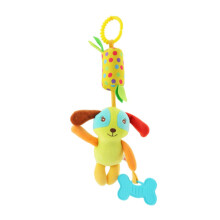 3-Piece Rattle Toy Set Multifunctional Bed Toys with Spinning Bells for Boys and Girls Age 0-3 Years