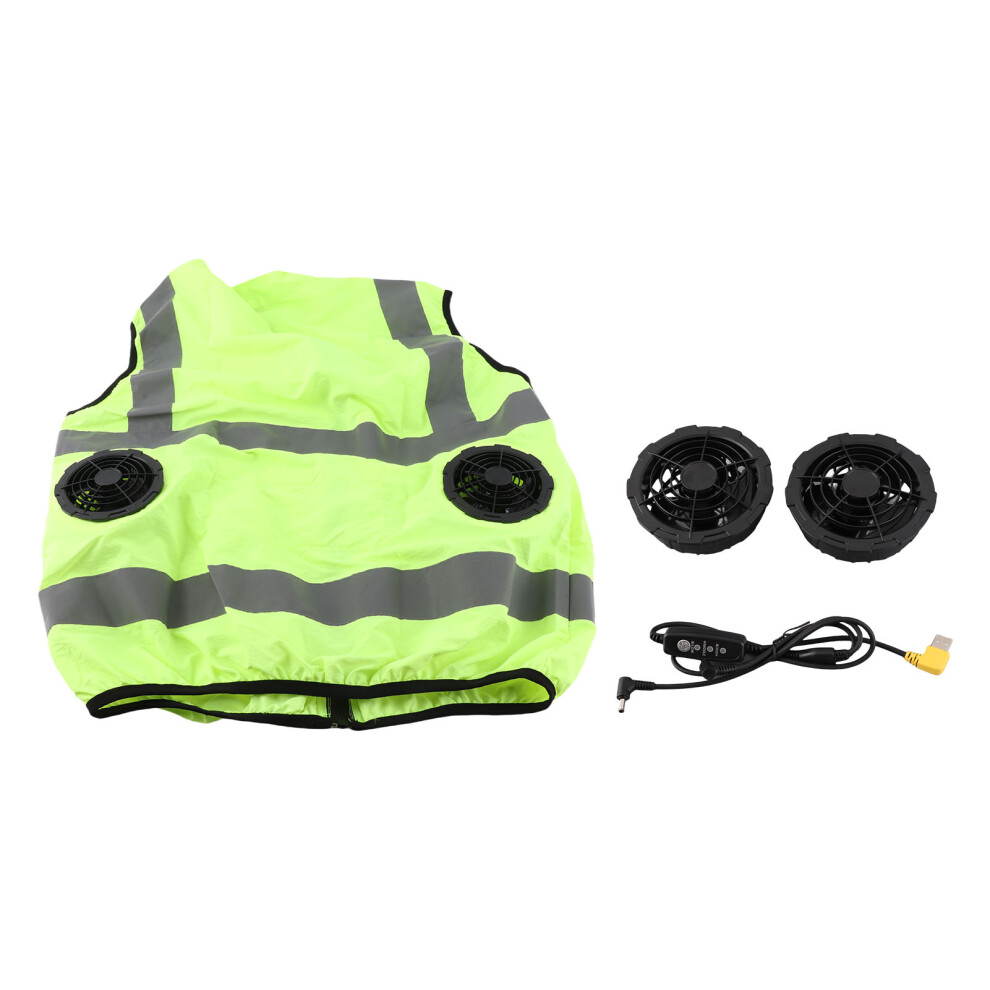 Cool Vest Summer Cooling Fan Waistcoat Air 8320539579405