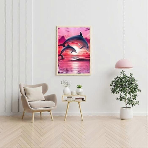 DIY Diamond Painting Kit Animals - Multicolor - 30*40cm - Canvas - Wall Decor 2