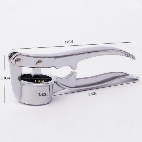 Garlic Press - Professional - Stainless Steel - Multifunctional - Bottle Opener - Nutcracker 2
