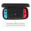 Étui Nintendo Switch OLED - Version améliorée Étui de transport rigide avec un espace de stockage plus 3