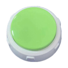 (Green) Voice Recording Button Train Your Pet with Ease Communication Pet Training Buzzer Dogs Cats Puppies