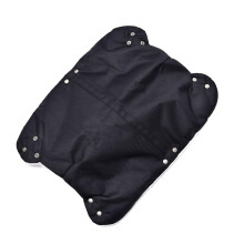 Windproof Stroller Hand Warmer Fleece Gloves Black for Stroller, Waterproof and Warm, Universal Fit