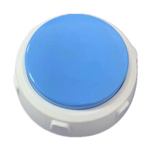 (Light blue) Voice Recording Button Train Your Pet with Ease Communication Pet Training Buzzer Dogs Cats Puppies